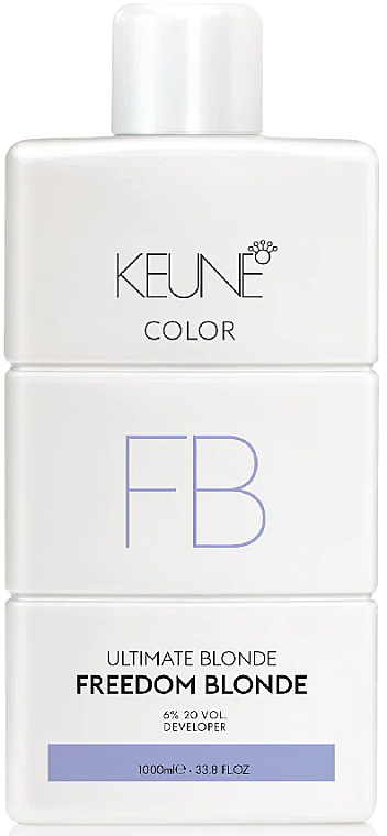 Проявитель цвета - Keune Freedom Blonde 6% — фото N1