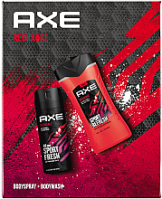 Духи, Парфюмерия, косметика Набор - Axe Recharge (deo/150ml + sh/gel/250ml)