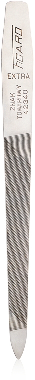 Пилочка для ногтей Figaro с металлической насечкой 9804, 13см - SPL Nail File Figaro — фото N1