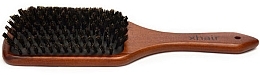 Щетка для волос, 25.3 х 8 см, деревянная, с натуральной щетиной - Xhair — фото N2