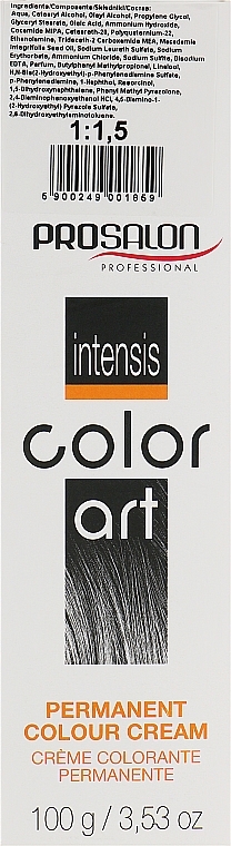 Перманентна фарба для волосся - Prosalon Intensis Color Art * — фото N3