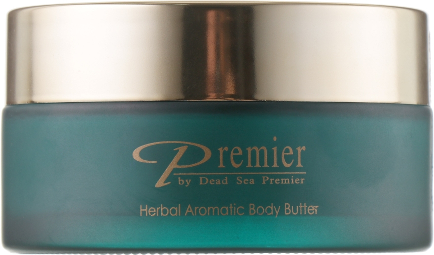 Ароматичне масло для тіла - Premier Dead Sea Herbal Aromatic Body Butter — фото N1
