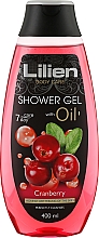 Гель для душа "Cranberry" - Lilien Shower Gel — фото N1