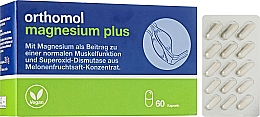 Вітаміни з екстрактом дині "Magnesium Plus" - Orthomol Immun — фото N2