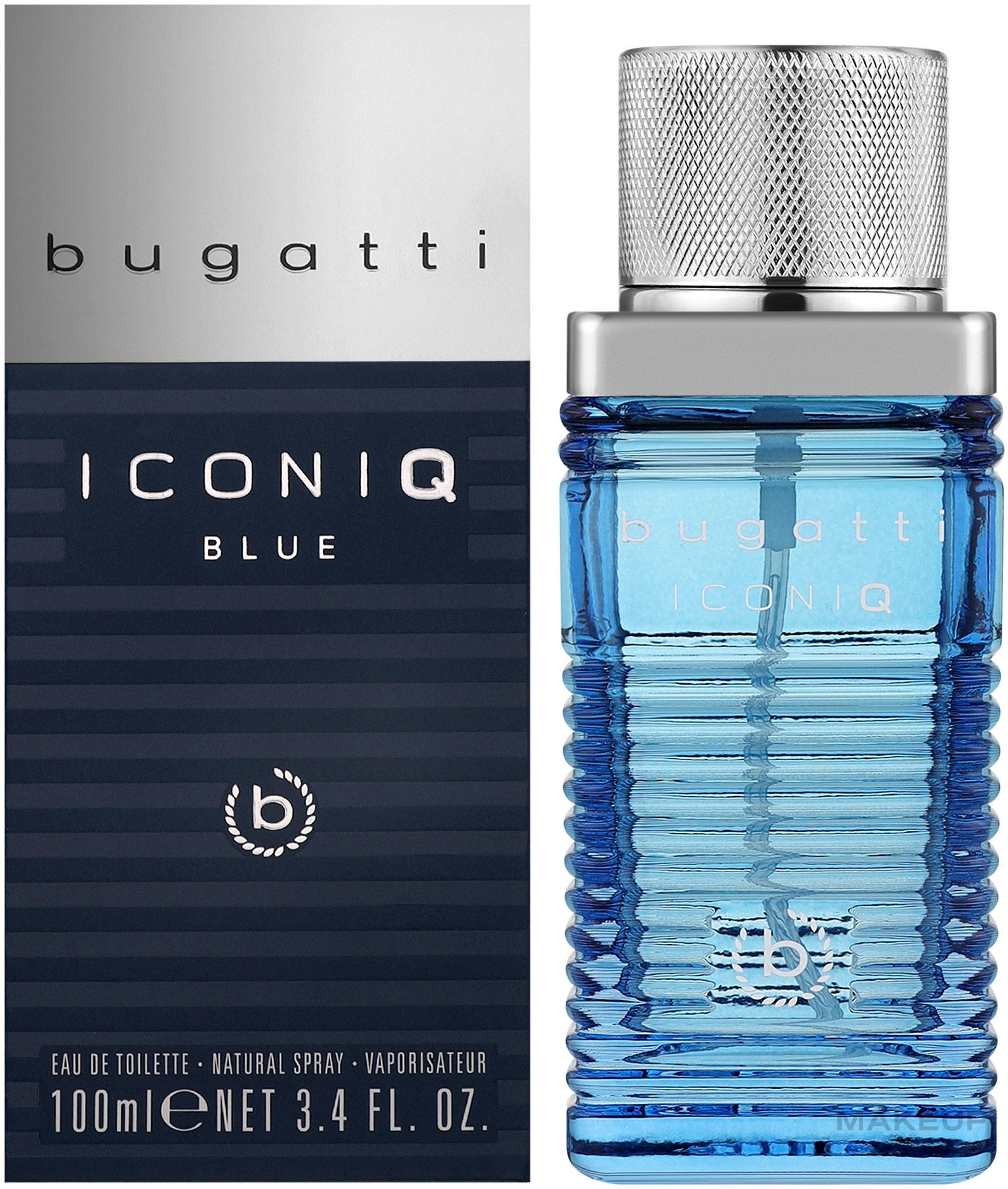 Bugatti Iconiq Blue - Туалетна вода — фото 100ml