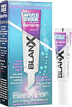 Духи, Парфюмерия, косметика Отбеливающий гелевый карандаш для зубов - Blanx White Shock Blue Formula Glam Smile Gel 