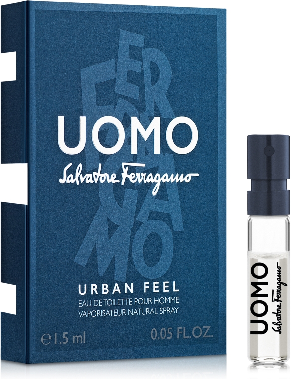 Salvatore Ferragamo Uomo Urban Feel - Туалетная вода (пробник) — фото N1