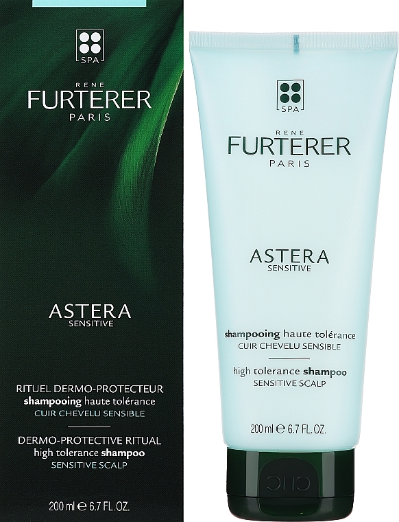 Успокаивающий шампунь для чувствительной кожи головы - Rene Furterer Astera High Tolerance Shampoo — фото N4