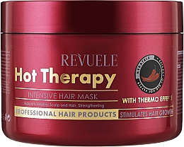 Маска для волосся з термоефектом - Revuele Intensive Hot Therapy Hair Mask With Thermo Effect — фото N1