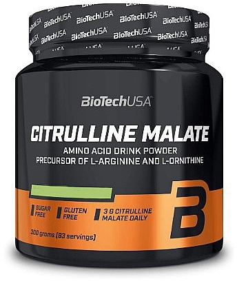 Комплекс амінокислот у порошку "Лайм" - BioTechUSA Citrulline Malate Lime Amino Acid Drink Powder — фото N1