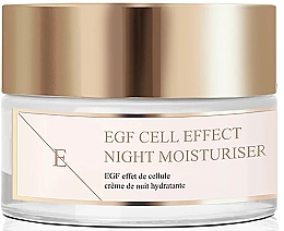 Нічний зволожувальний крем для обличчя - Eclat Skin London EGF Cell Effect Night Moisturiser — фото N1