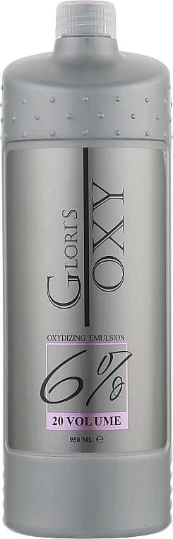 Окислительная эмульсия 6 % - Glori's Oxy Oxidizing Emulsion 20 Volume 6 % — фото N1
