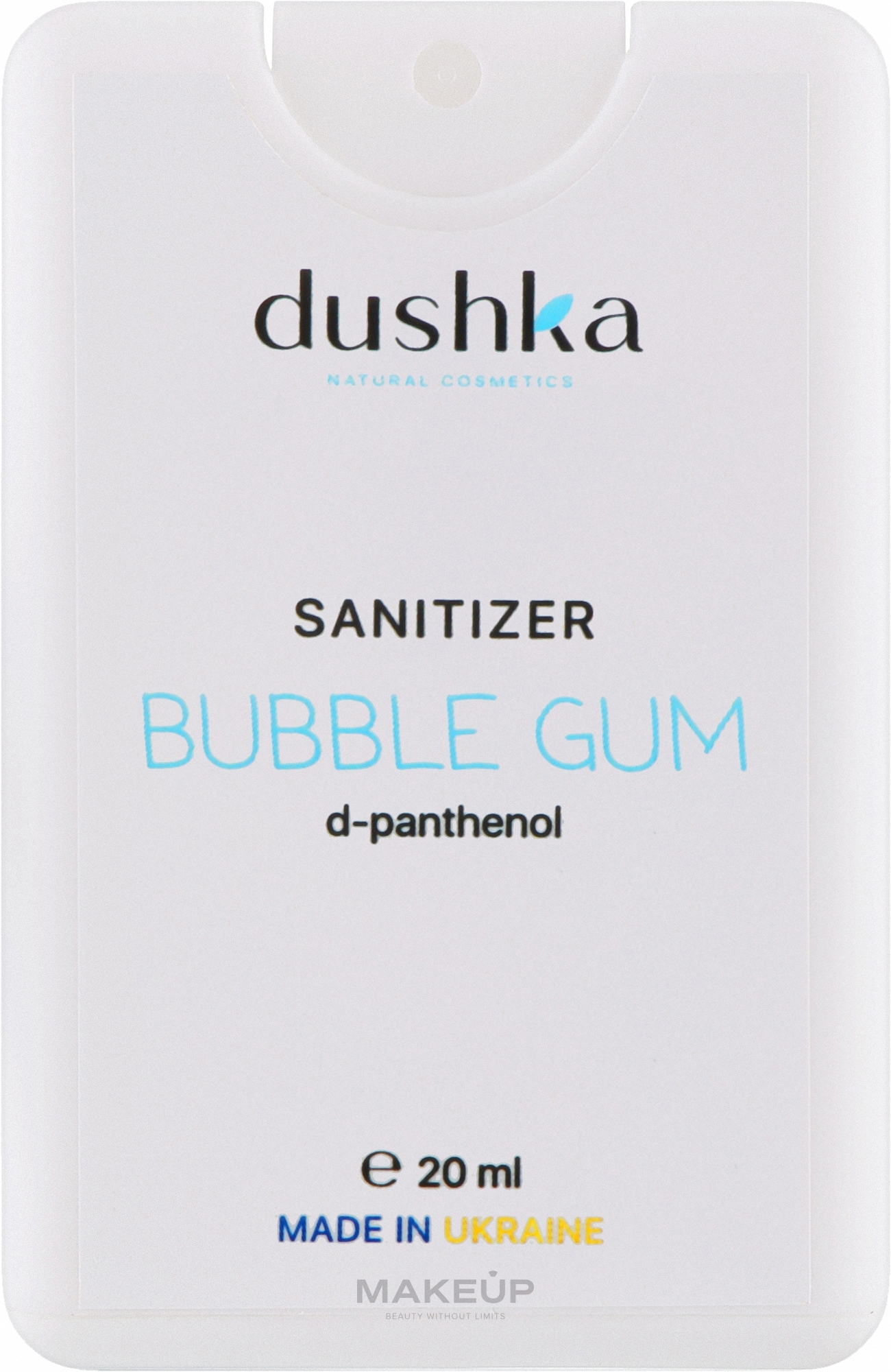 Санитайзер "Bubble Gum" - Dushka Sanitizer Bubble Gum  — фото 20ml