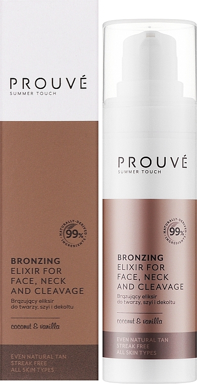 Бронзирующий эликсир - Prouve Summer Touch Bronzing Elixir — фото N2