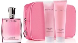 Парфумерія, косметика Lancome Miracle - Набір (edp/50ml + b/l/50ml + sh/gel/50ml + beautiful bag)