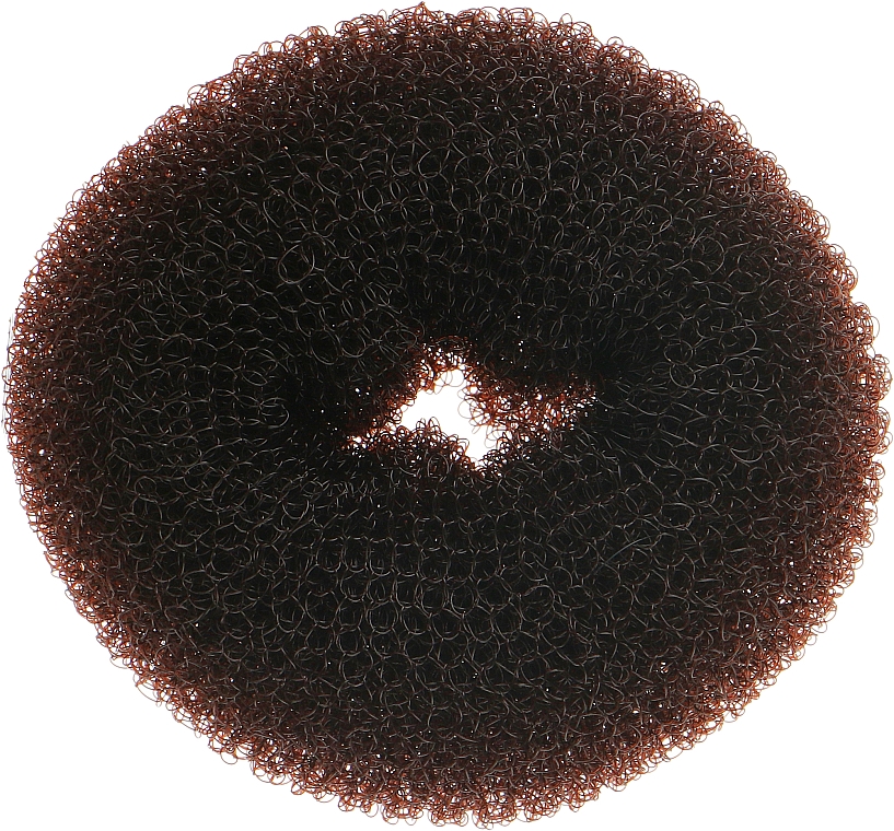 Бублик для волос, ВА109, 7 см, коричневый - Cosmo Shop — фото N1