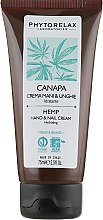 Крем для рук та нігтів зволожуючий HEMP Vegan&Organic PhL - Phytorelax Laboratories Hemp Hand And Nail Cream — фото N1