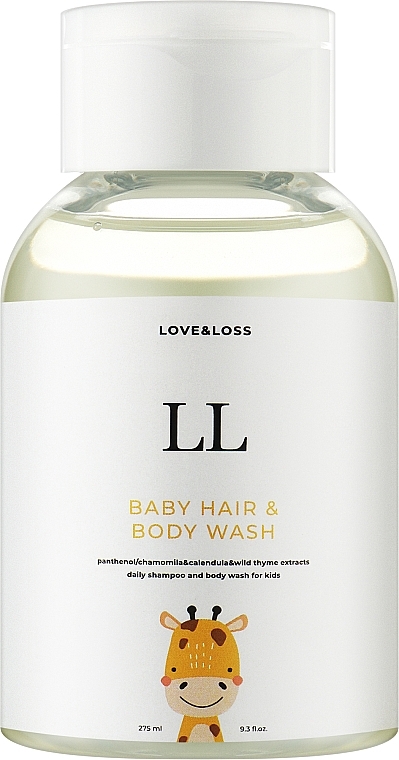 Детский шампунь и гель для душа - Love&Loss Baby Hair & Body Wash — фото N1
