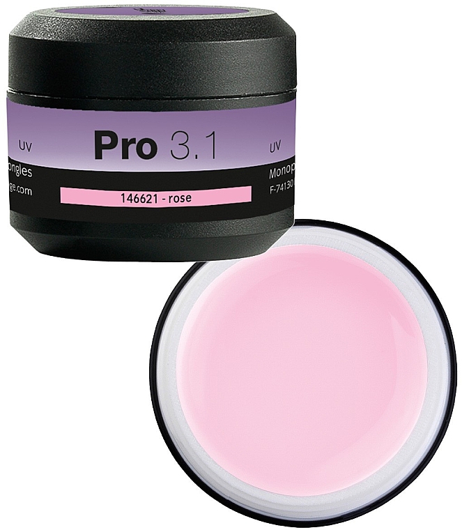 Однофазний гель для нігтів, рожевий - Peggy Sage Pro 3.1 Gel Monophase UV&LED Rose — фото N1