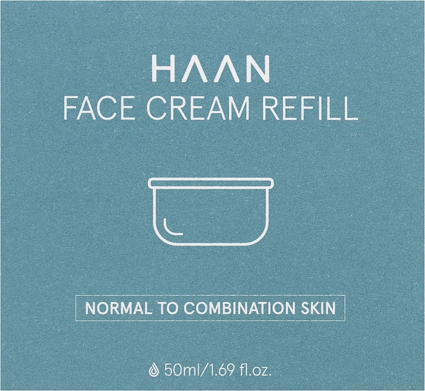 Увлажняющий крем для лица с гиалуроновой кислотой - HAAN Hyaluronic Face Cream Normal to Combination Skin Refill (сменный блок) — фото N1