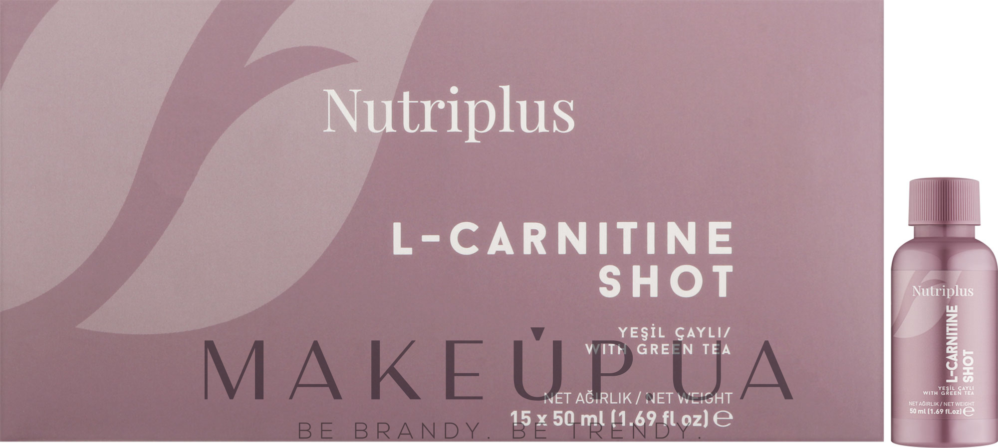 Порційний напій "L-карнітин" - Farmasi Nutriplus L-Carnitine Shot — фото 15x50ml