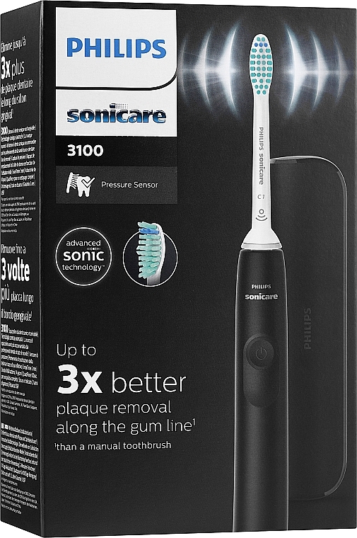 Электрическая звуковая зубная щетка HX3673/14 - Philips Sonicare 3100 HX3673/14 — фото N2