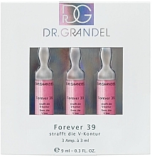 Парфумерія, косметика Ампульний концентрат для контуру обличчя - Dr. Grandel Forever 39