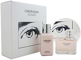 Духи, Парфюмерия, косметика Calvin Klein Women - Набор (edp/100ml + b/lot/100ml)