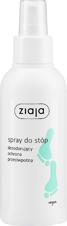 Спрей-дезодорант для ступней, противогрибковый - Ziaja Foot Spray — фото N1