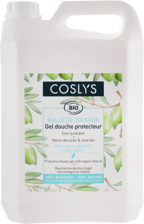 Гель для душу, що захищає, на основі оливкової олії - Coslys Protective Shower Gel With Organic Olive Oil — фото N5