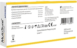 Тест-смужки для контролю рівня холестерину в крові - Diather Diagnostics & Therapy Multisure GCTU — фото N2