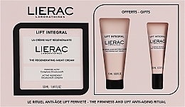 Парфумерія, косметика Набір - Lierac Lift Integral (night/cr/50ml + day/cr/15ml + serum/10ml)