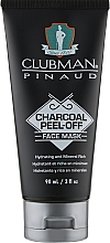 Парфумерія, косметика Очищувальна чорна маска для волосся  - Clubman Pinaud Charcoal Peel-Off Face Mask