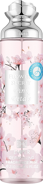 Emper Flower'S Secret Pink Petals - Парфумований спрей для тіла — фото N1