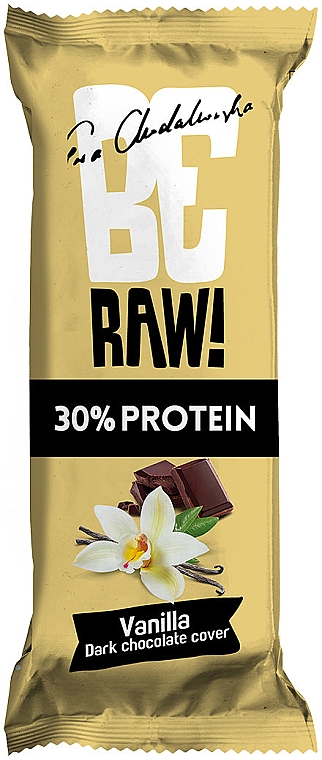 Батончик енергетичний "Ваніль" - BeRAW Bar Protein 30% Vanilla — фото N1