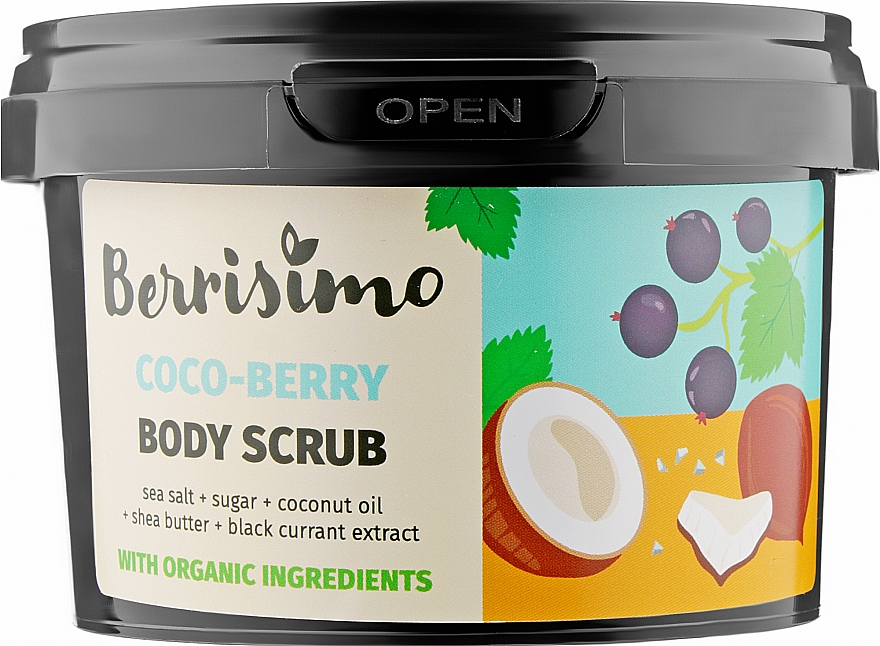 Скраб для тела - Beauty Jar Berrisimo Coco-Berry Body Scrub — фото N1