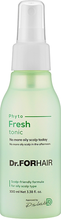 Освежающий тоник-спрей для жирных волос и кожи головы - Dr.FORHAIR Phyto Fresh  — фото N1