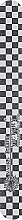 Духи, Парфюмерия, косметика Пилка S-FL3-10B с наждачным напылением, прямая, "Шахматная доска" - Lady Victory