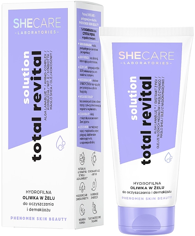 Гідрофільна олія для обличчя - SheCosmetics SheCare Total Revital Solution Hydrophil Oil — фото N1