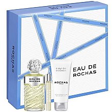 Духи, Парфюмерия, косметика Rochas Eau De Rochas - Набор (edt/100ml+ b/lot/100ml + edt/20ml)