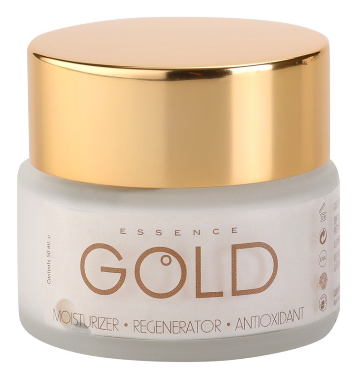 Антивозрастной крем для лица с золотом - Diet Esthetic Gold Cream SPF15 — фото N2