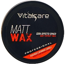 Парфумерія, косметика Матовый воск для укладки - Vitalcare Professional Matt Wax
