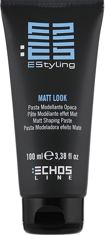 Матовая моделирующая паста для волос - Echosline Styling Matt Shaping Paste — фото N1
