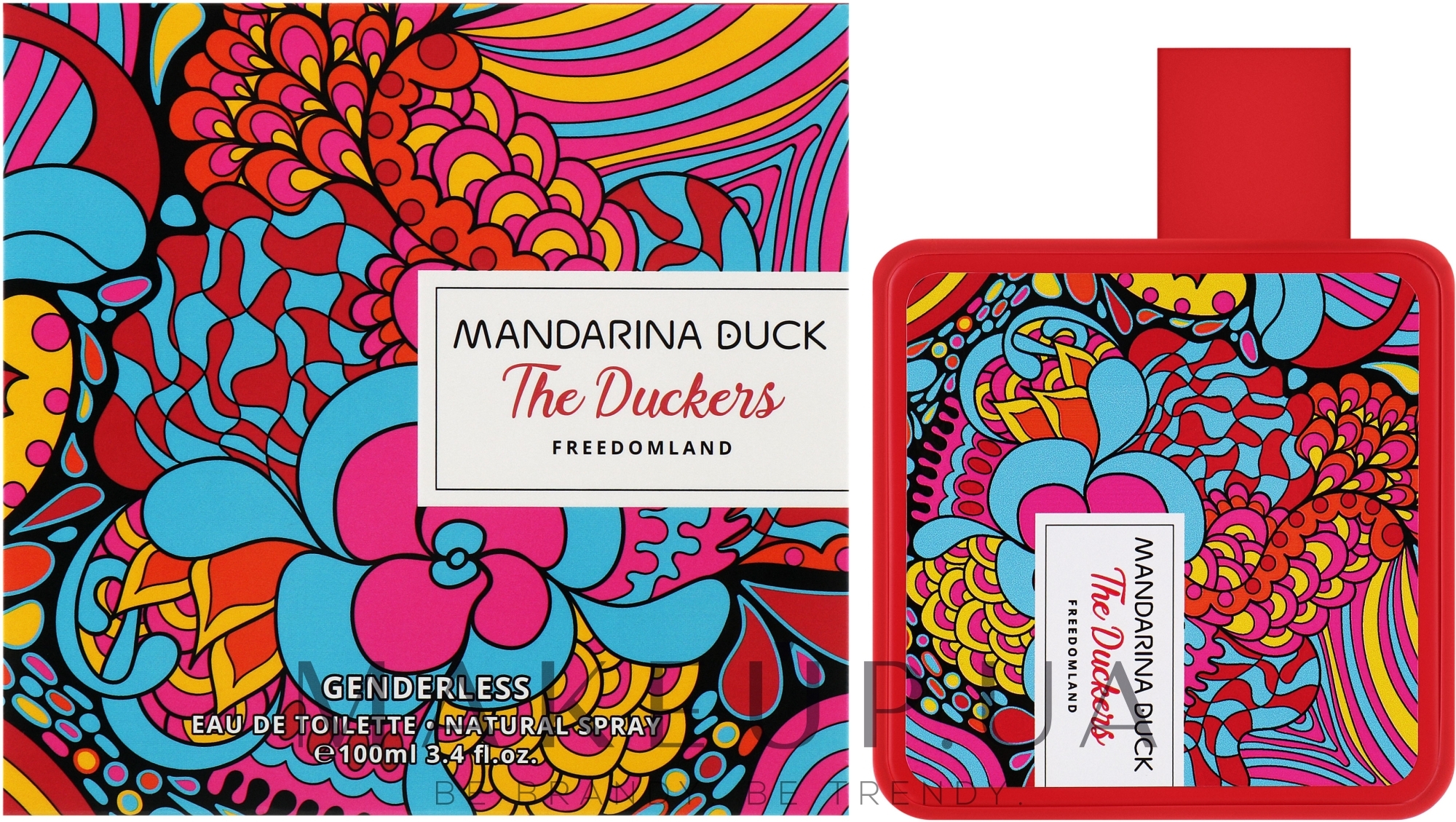 Mandarina Duck The Duckers Freedomland - Туалетная вода — фото 100ml