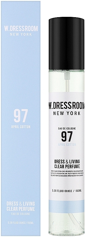W.Dressroom Dress & Living Clear Perfume No.97 April Cotton - Парфюмированная вода — фото N4