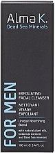 Гель ексфоліант для очищення шкіри - Alma K For Men Exfoliating Facial Cleanser — фото N2