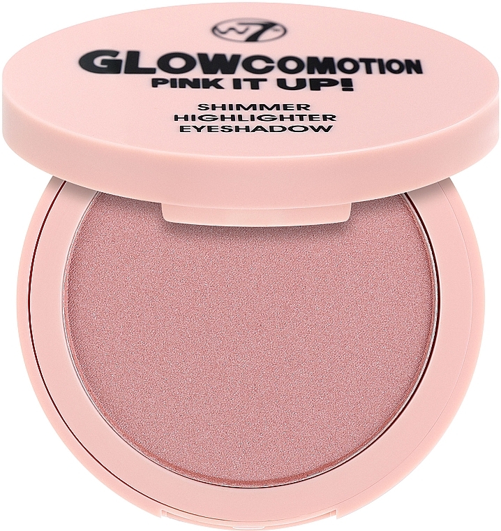Хайлайтер-шиммер - W7 Glowcomotion Pink It Up! Shimmer Highlighter Eyeshadow