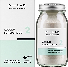 Харчова добавка "Пробіотики та пребіотики" - D-Lab Nutricosmetics Pure Symbiotic — фото N2