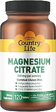 Парфумерія, косметика Харчова добавка "Цитрат магнію 250 мг" - Country Life Magnesium Citrate