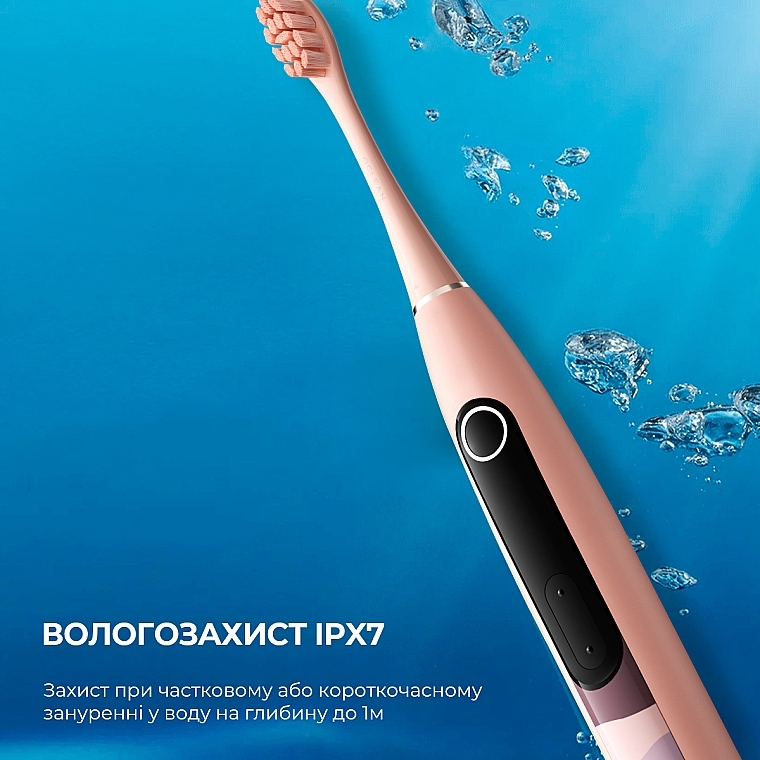 Електрична зубна щітка Oclean X10 Pink - Oclean X10 Electric Toothbrush Pink — фото N8
